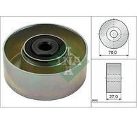 INA 532 0214 10 Deflection / Guide Pulley, v-ribbed belt