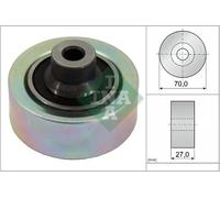V-belt pulley 532 0474 10 INA for CITROËN PEUGEOT