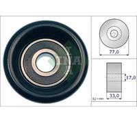 INA V-Ribbed Belt Idler, Deflection/Guide Pulley - 532 0568 10 - OE Quality