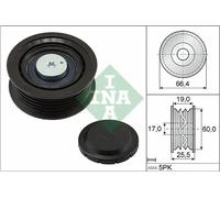 V-belt pulley 532 0642 10 INA for HYUNDAI KIA