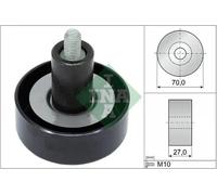 INA 532 0657 10 Deflection / guide pulley, V-ribbed belt