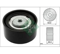 V-belt pulley 532 0672 10 INA for MERCEDES-BENZ SPRINTER 3,5-t Platform/Chassis