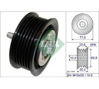 V-belt pulley 532 0700 10 INA for SAAB OPEL CHEVROLET