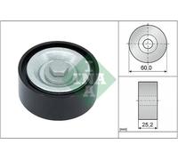 INA 532 0715 10 Deflection / Guide Pulley, v-ribbed belt