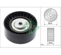 V-belt pulley 532 0748 10 INA for BMW 3 3 Touring X3 X4 5 Touring 5 2 Coupe X5