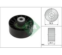 Aux Belt Idler Pulley 532077610 INA Guide Deflection 1372770 6C1Q6C344AB Quality