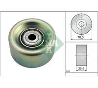 INA 532 0780 10 Deflection / Guide Pulley, v-ribbed belt
