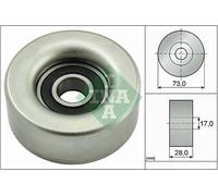 INA 532 0783 10 Deflection / Guide Pulley, v-ribbed belt