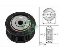 INA 532 0860 10 Deflection / Guide Pulley, v-ribbed belt