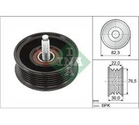 V-belt pulley 532 0922 10 INA for JAGUAR LAND ROVER