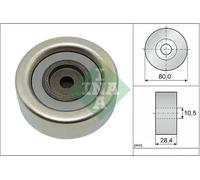 INA 532 0933 10 Deflection / Guide Pulley, v-ribbed belt