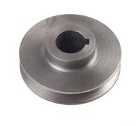 V-Belt Pulley A Type Single Groove Cast Iron Motor DRIVEs Wheel for Air Compressor Main Shaft Power Tool Accessory, Industrial Belt DRIVEs System Component for(24x100)