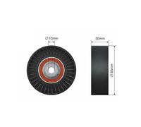 V-BELT PULLEY For SUBARU FORESTER 08- OUTBACK 08- LEGACY IV V 08-