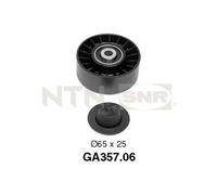 SNR GA357.06 Deflection / guide pulley, V-ribbed belt