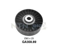 SNR GA358.89 Deflection / guide pulley, V-ribbed belt