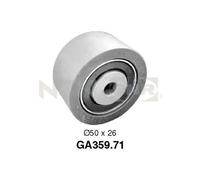 V-belt pulley GA359.71 SNR for CITROËN PEUGEOT FIAT OPEL