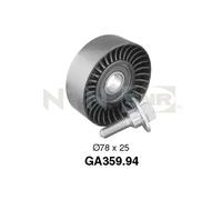 SNR GA359.94 Deflection / guide pulley, V-ribbed belt