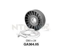 SNR GA364.05 Deflection / guide pulley, V-ribbed belt