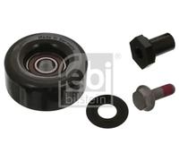 febi bilstein 34533 Tensioner Pulley for auxiliary belt, with screw, pack of one