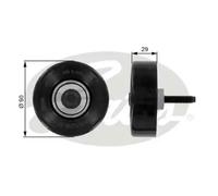 GATES T36089 Deflection / guide pulley, V-ribbed belt