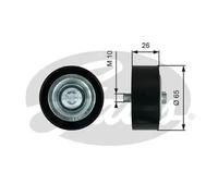 GATES T36621 Deflection / Guide Pulley, v-ribbed belt