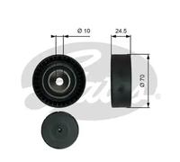 GATES T38071 Deflection / Guide Pulley, v-ribbed belt
