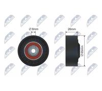 V-belt pulley RNK-AU-016 NTY for AUDI VW