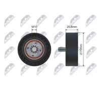 NTY RNK-DW-006 Deflection / Guide Pulley, v-ribbed belt