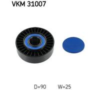 DEFLECTIONGUIDE PULLEY VRIBBED BELT VKM 31007 FOR VW TRANSPORTER/IV/Bus/Mk/T4