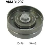 SKF VKM 31207 Deflection / guide pulley, V-ribbed belt