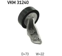 SKF VKM 31240 Deflection / guide pulley, V-ribbed belt