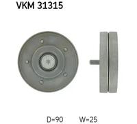 SKF VKM 31315 Deflection / guide pulley, V-ribbed belt
