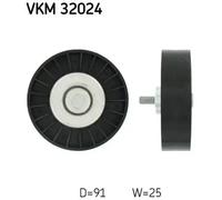 V-belt pulley VKM 32024 SKF for FIAT ALFA ROMEO LANCIA
