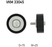 SKF VKM 33045 Deflection / guide pulley, V-ribbed belt