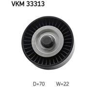 V-belt pulley VKM 33313 SKF for FIAT CITROËN PEUGEOT IVECO