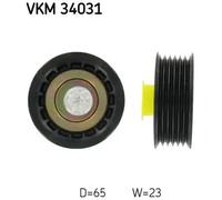SKF VKM 34031 Deflection / guide pulley, V-ribbed belt