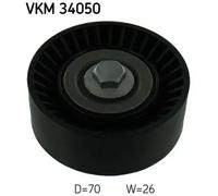 SKF VKM 34050 Deflection / guide pulley, V-ribbed belt