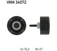 SKF Idler Pulley for Ford Transit TDdi FXFA 2.4 Litre April 2004 to August 2006