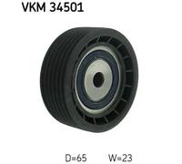 SKF VKM 34501 Deflection / guide pulley, V-ribbed belt