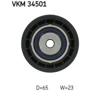 SKF VKM 34501 Deflection / guide pulley, V-ribbed belt