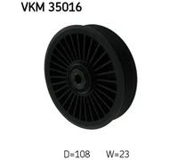V-Ribbed Belt Deflection/Guide Pulley SKF VKM 35016 Fits Mercedes-Benz Opel