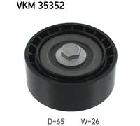 V-belt pulley VKM 35352 SKF for CHEVROLET OPEL