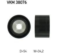 V-belt pulley VKM 38076 SKF for MERCEDES-BENZ S-CLASS M-CLASS R-CLASS G-CLASS