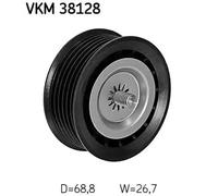 SKF VKM 38128 Deflection / guide pulley, V-ribbed belt