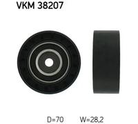 Fits SKF VKM 38207 Deflection/Guide Pulley, V-ribbed belt VKM 38207 Multi V-bel