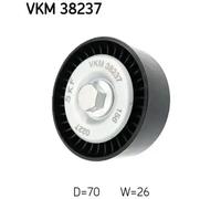 SKF VKM 38237 Deflection / guide pulley, V-ribbed belt