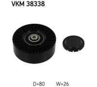 SKF VKM 38338 Deflection / Guide Pulley, v-ribbed belt