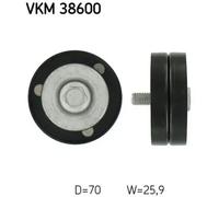 SKF Deflection/Guide Pulley VKM 38600 - V-ribbed Belt - Fits Chrysler Voyager/Grand Voyager