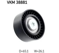 Aux Belt Idler Pulley VKM38881 SKF Guide Deflection 11287649968 11288477707 New
