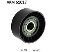 SKF Deflection/Guide Pulley VKM 61017 for V-ribbed Belt